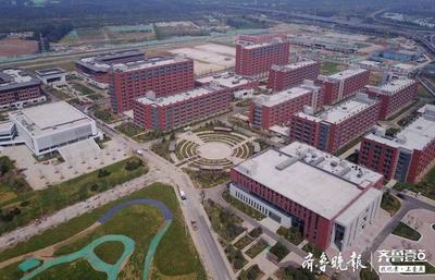 航拍透視 山東第一醫科大學濟南校區，一年建成的奇跡與電力系統安裝探秘